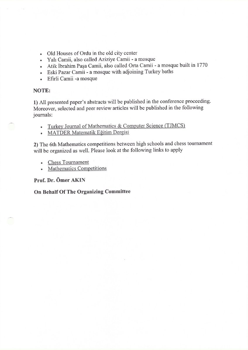 TC_BeyrutBE's tweet image. International Maths Conference will be held on 27-29 June &apos;18 in Ordu, Blacksea Province of Turkey. Would you like to join this great science event? #MathsConference #Turkey #Ordu #MATDER

yegitek.meb.gov.tr/www/475-matema…