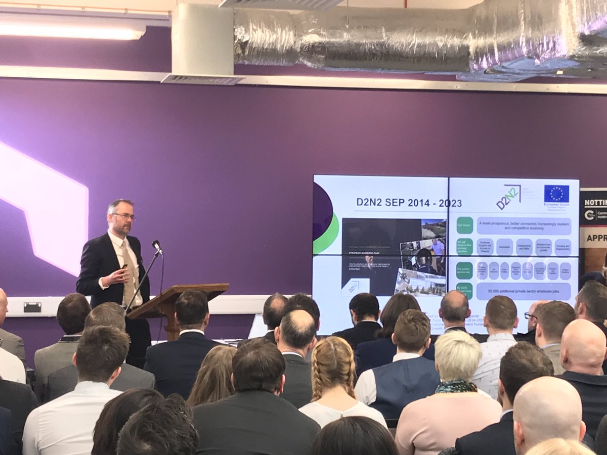 jameswhybrow1's tweet photo. Next up #ncmtb @NottmCollege is Interim CEO Matt Wheatley @D2N2LEP supporting the College transform education, skills, support for employers and economy #growing https://t.co/KAoBmF0Fzd