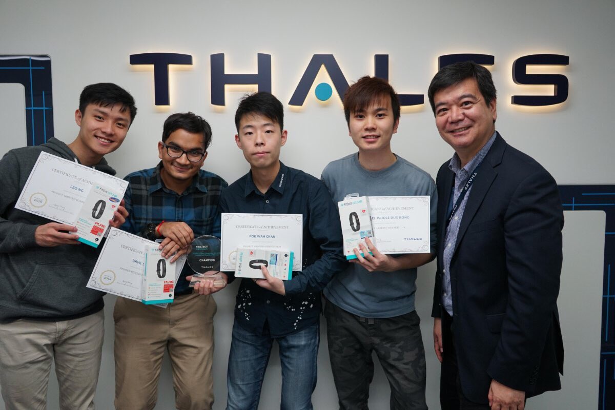 ThalesAsia's tweet image. Congrats to students from The Hong Kong University of Science & Technology #HKUST for winning the #ProjectArduino 2017/18 as the country winner for China! 🎉Stay tuned to see if they will make it to Global Top 3 amongst all country winners! #ThalesArduino #innovation