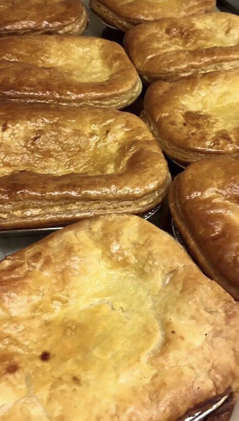 Hunterskinross's tweet photo. We are delighted to let our #Dunfermline friends know that #TheBrig chip shop in Dunfermline are now selling award winning #Huntersofkinross Steak Pies . Make sure you ask for A Hunters Kinross Butchers Pie ! https://t.co/alaoQNsnfV