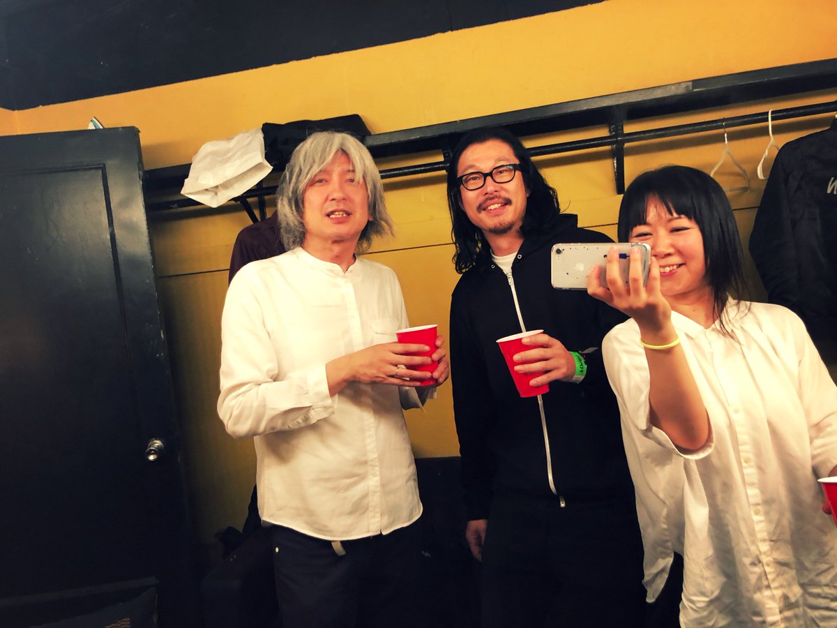 あらきゆうこ Cornelius In La 楽屋編 カーリーさん来た 2人ともおっきい マニーマークとリーダー 監督とリーダー