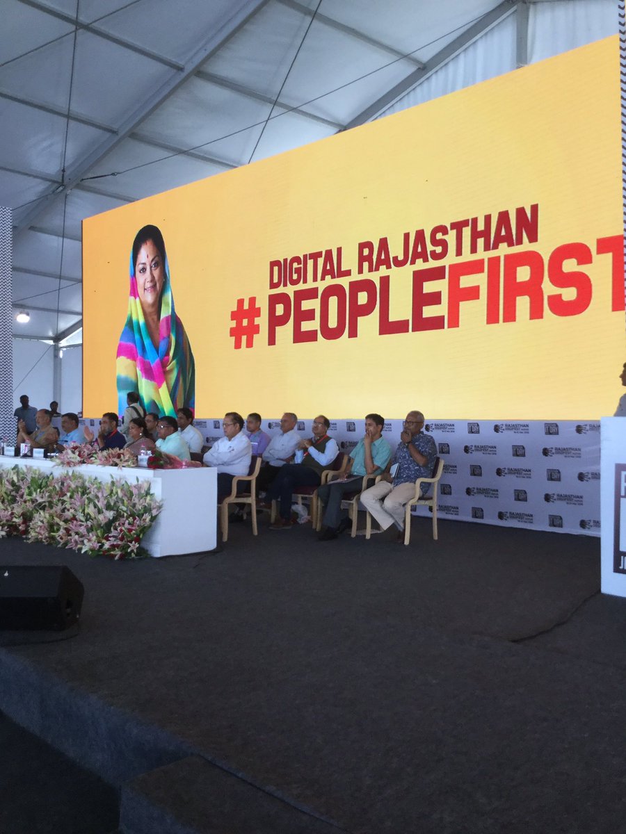 #PeopleFirst #DigitalRajasthan #FutureIsHere