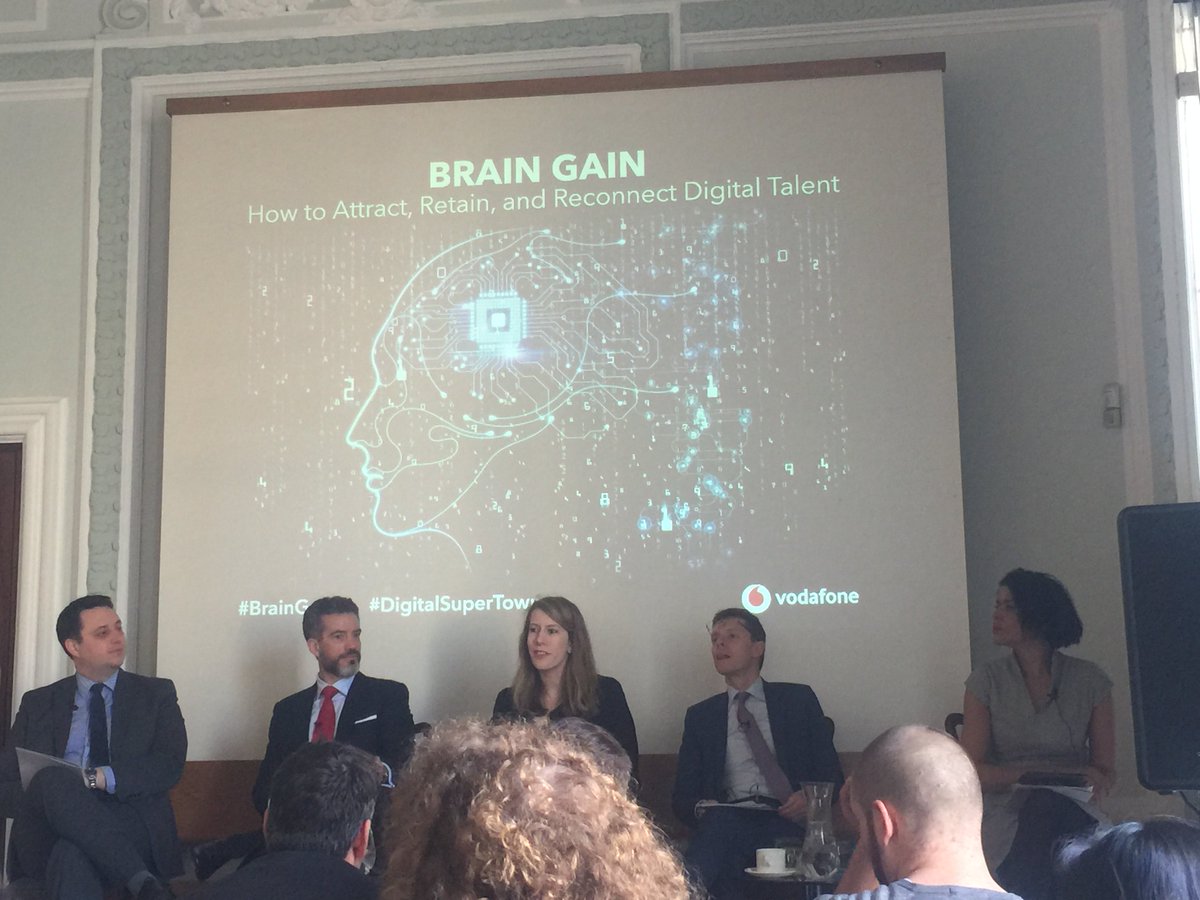 GeorginaMarath's tweet photo. Great to start the day in the gorgeous British Academy for the launch of the #BrainGain report with @andy4wm @BenHouchen @ChiOnwurah @VodafoneUK Digital skills key for thriving city regions #DigitalDevolution https://t.co/NnoXfpZaAJ