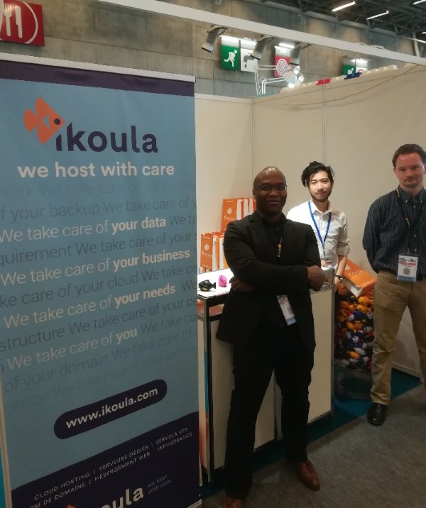Ikoula's tweet image. Retrouvez notre équipe de choc au stand F25 ! #CloudComputingWorldExpo