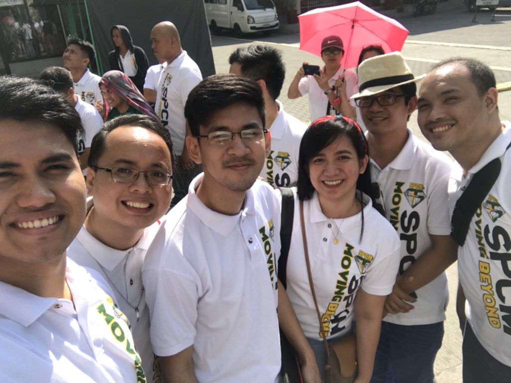 kiziamoldn's tweet photo. We're Pilgrims a wanderer with a purpose. #SPCMPilgrimage #SY2017-2018 https://t.co/VrusqrfoeV