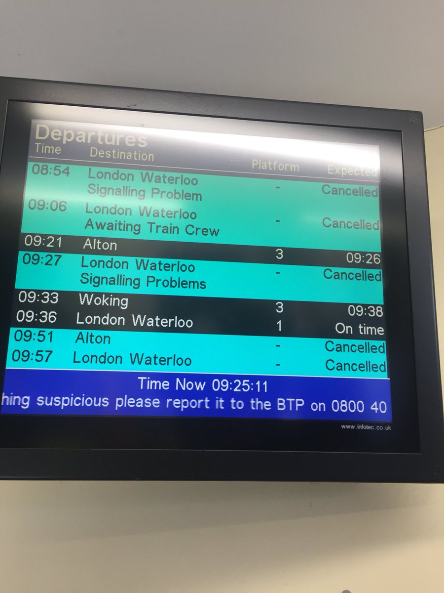 All going well so far today