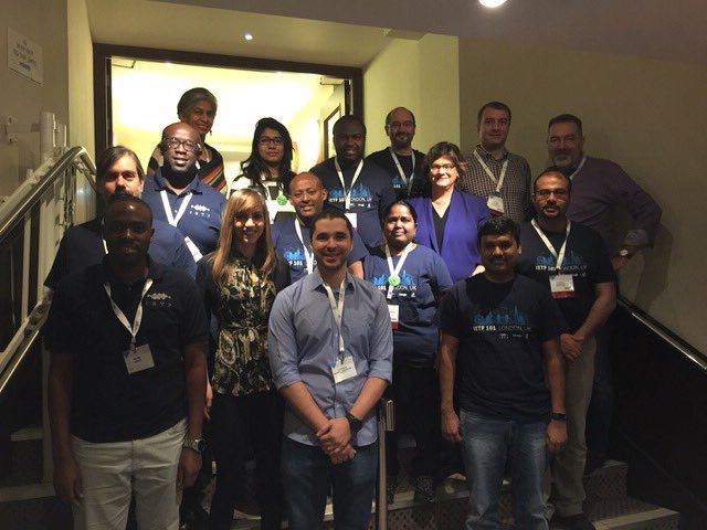 A great privilege this morning to meet the <a href="/internetsociety/">Internet Society</a> distinguished #IETF101 Tech Fellows. Professors and Engineers from around the globe participating in London at the Internet Engineering Task Force, the world’s premier open standards meeting. Helping to #ShapeTomorrow