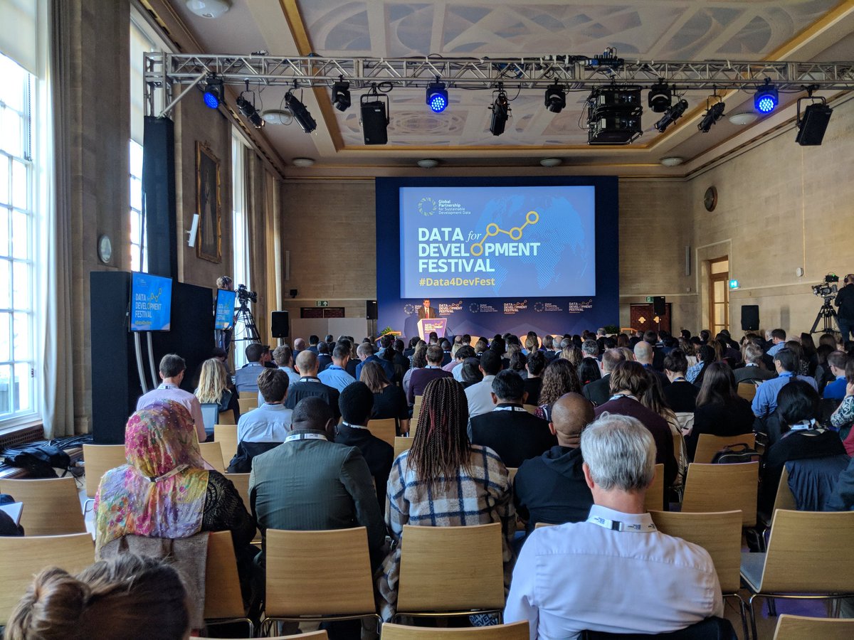 We're live at the #Data4DevFest - hope to hear about #responsibledata and how to amplify meaningful #datause. Thrilled to see #data #art take center stage.