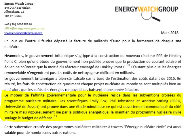 EvaStegen's tweet photo. @EWGnetwork ⤴️Le moteur de l'affinité gouvernementale pour le #nucléaire réside dans les    #SubventionCroisee|s du programme #nucléaire #militaire
@ICAN_France @greenpeacefr @sdnfr @obsarm @BeaFihn  
#armesnucléaires #sousmarinsnucléaires #atoms4war #nuclearban https://t.co/k14NXEhRXD https://t.co/FU4AJgWc8j