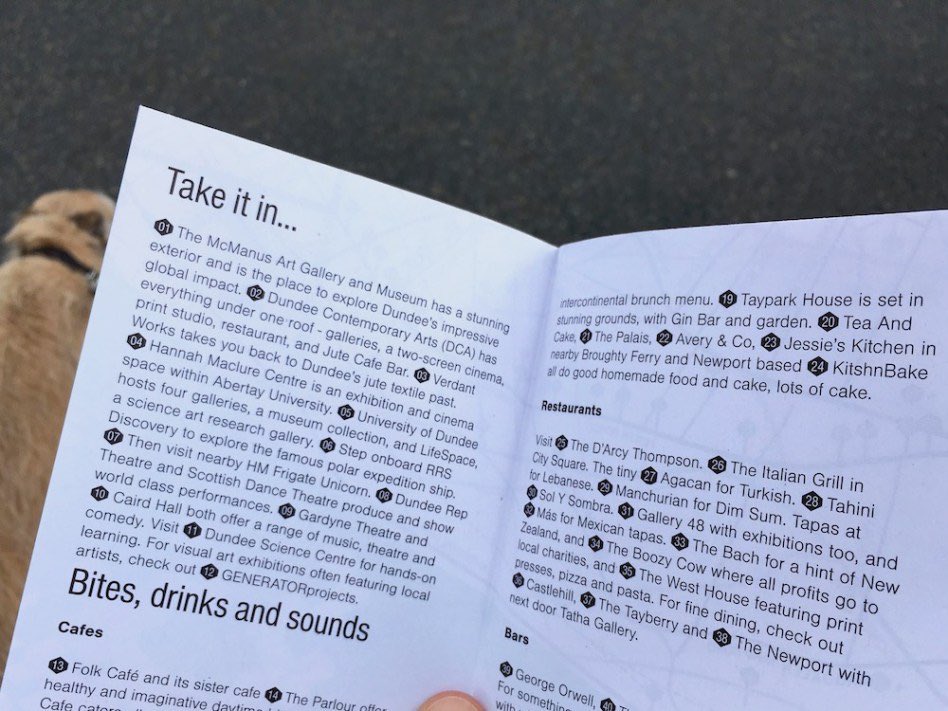 Creative_Dundee's tweet image. We are gathering information for a brand new 99 Things to See and Do in Dundee guide! 

Click on the link below to tell us the unmissable spots in Dundee and contribute to an invaluable resource for the city! #DundeeGuide

goo.gl/vUxyHk