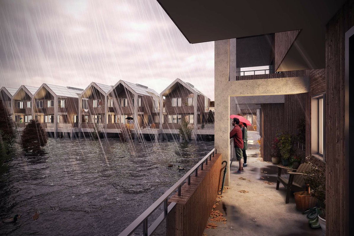 edbarsley's tweet image. &apos;From Surviving to Thriving&apos; a piece I&apos;ve written on flood resilience and the Home for all Seasons in the @CIWEM &apos;Flooding &amp;amp; Coastal Change&apos; publication @floodandcoast #floodresilience #resilientarchitecture #placemaking @jtp_placemaking
