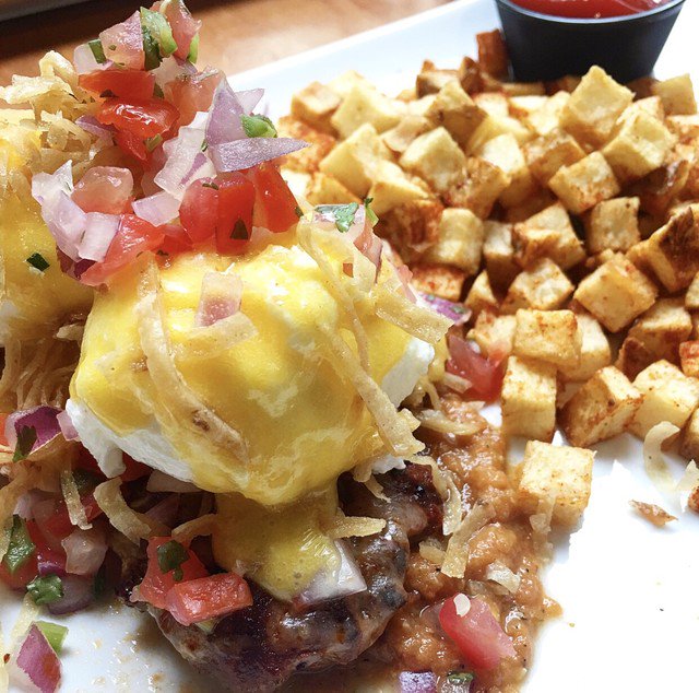 Don’t be intimidated by the long wait at <a href="/eatdimestore/">Dime Store | Brunch Restaurant</a>. It is WORTH IT. 🙌🏼 They do brunch and they do it well. HAPPY HUMP DAY!