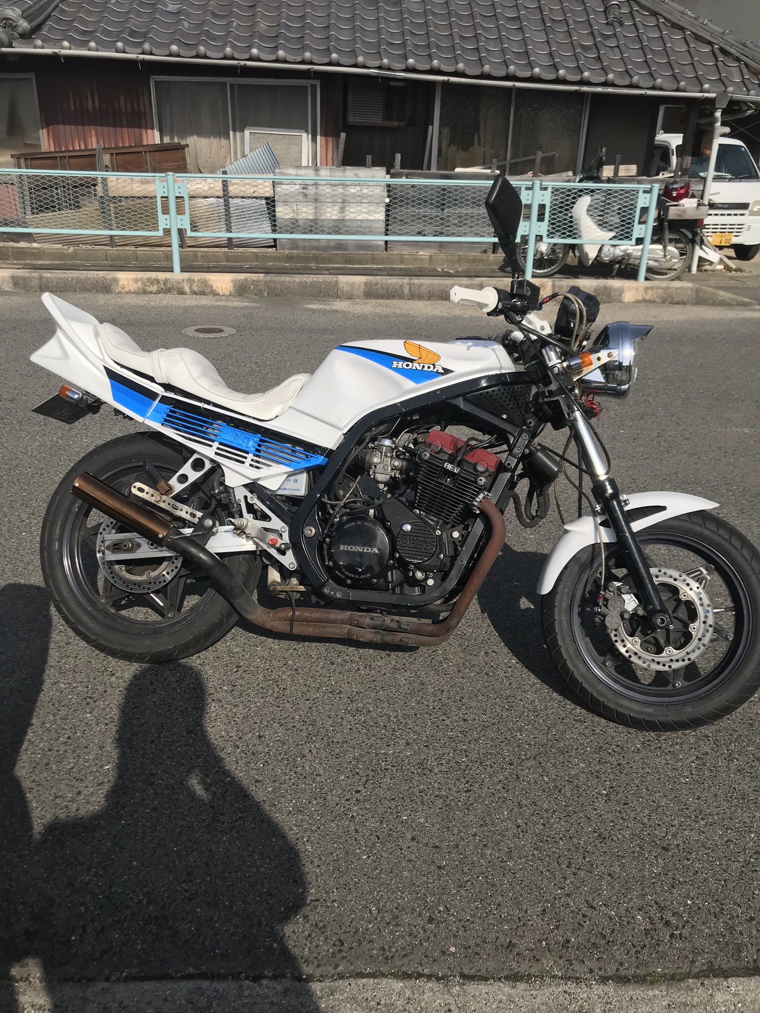 sea10091209様専用 cbr400f 純正 塗装済み カバー CJ