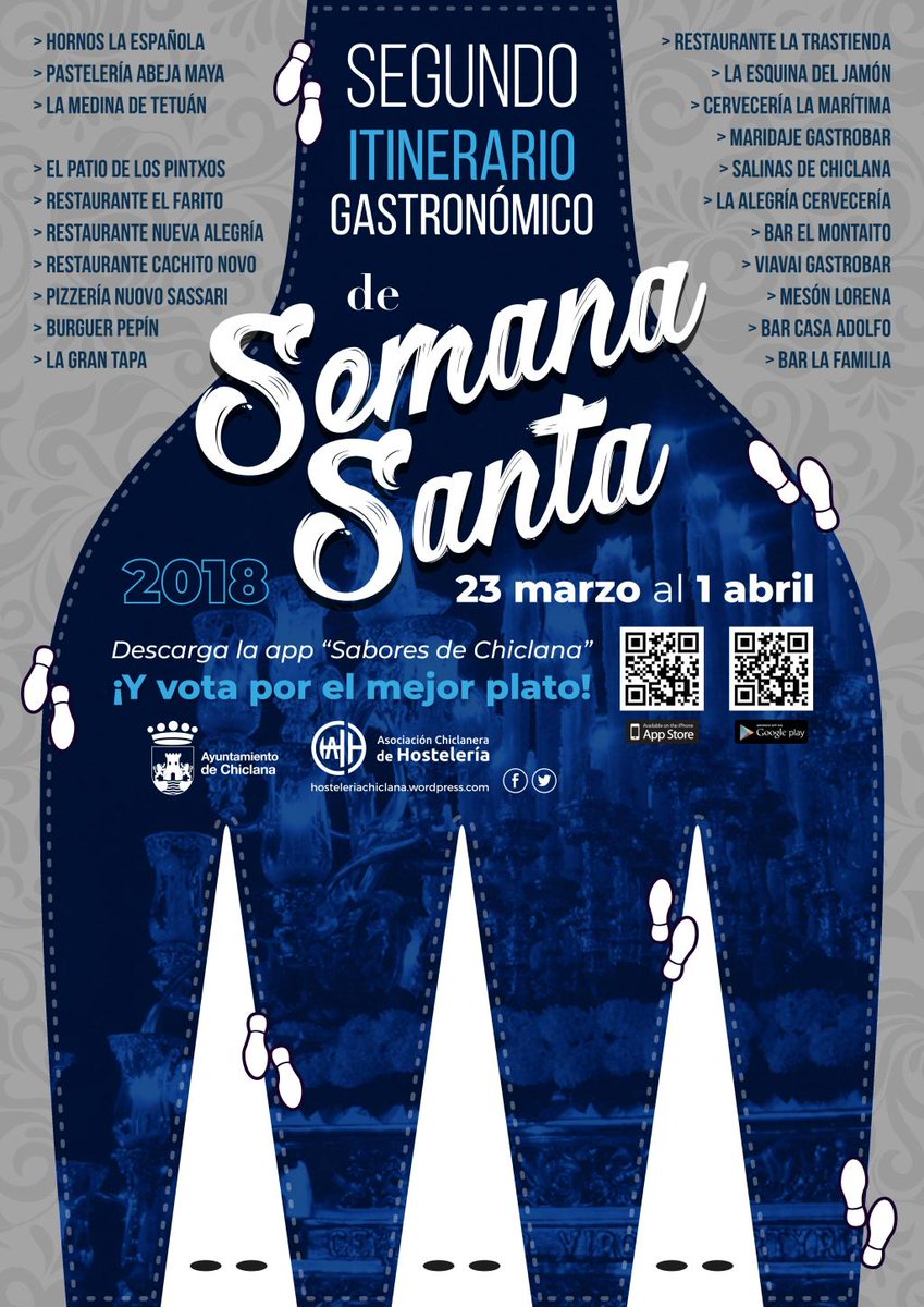 Segundo Itinerario Gastronómico de Semana Santa hosteleriachiclana.wordpress.com/2018/03/21/seg…