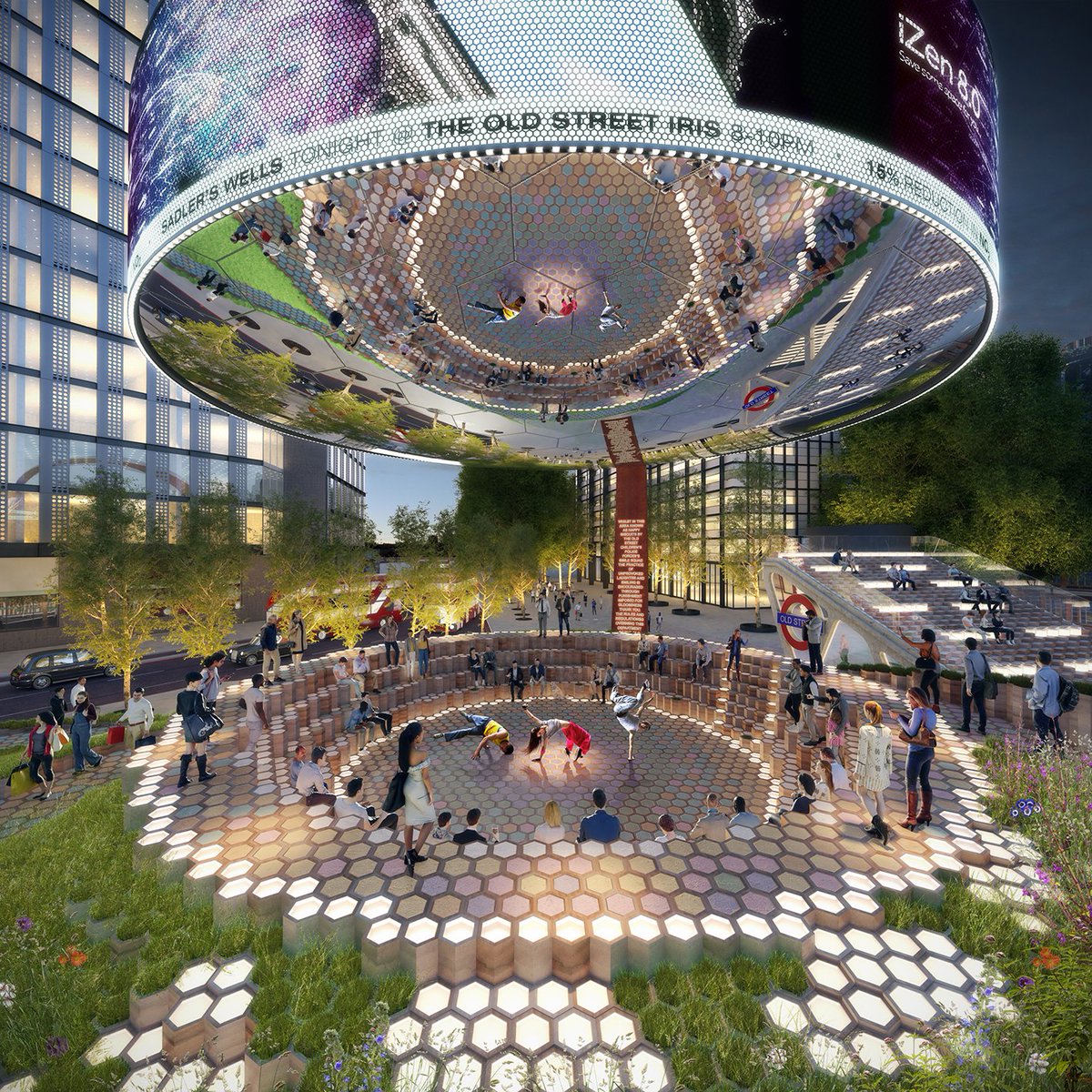 EPRArchitects's tweet image. EPR pick up prize for #OldStreetIconicGateway – Excited to be one of four winners for the 'Open Call for Design Ideas’ competition launched by Islington Council #Iris.