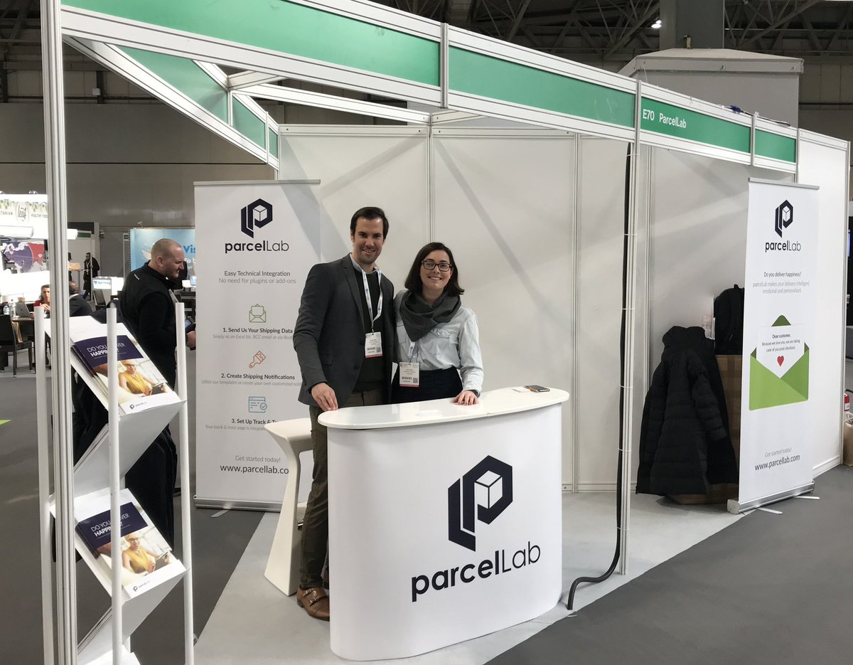 parcelLab's tweet photo. Come and visit us at #IRX18 in Hall 6 (E70). We're happy to meet you! #PostPurchaseCommunication https://t.co/YbBHQAsIW3