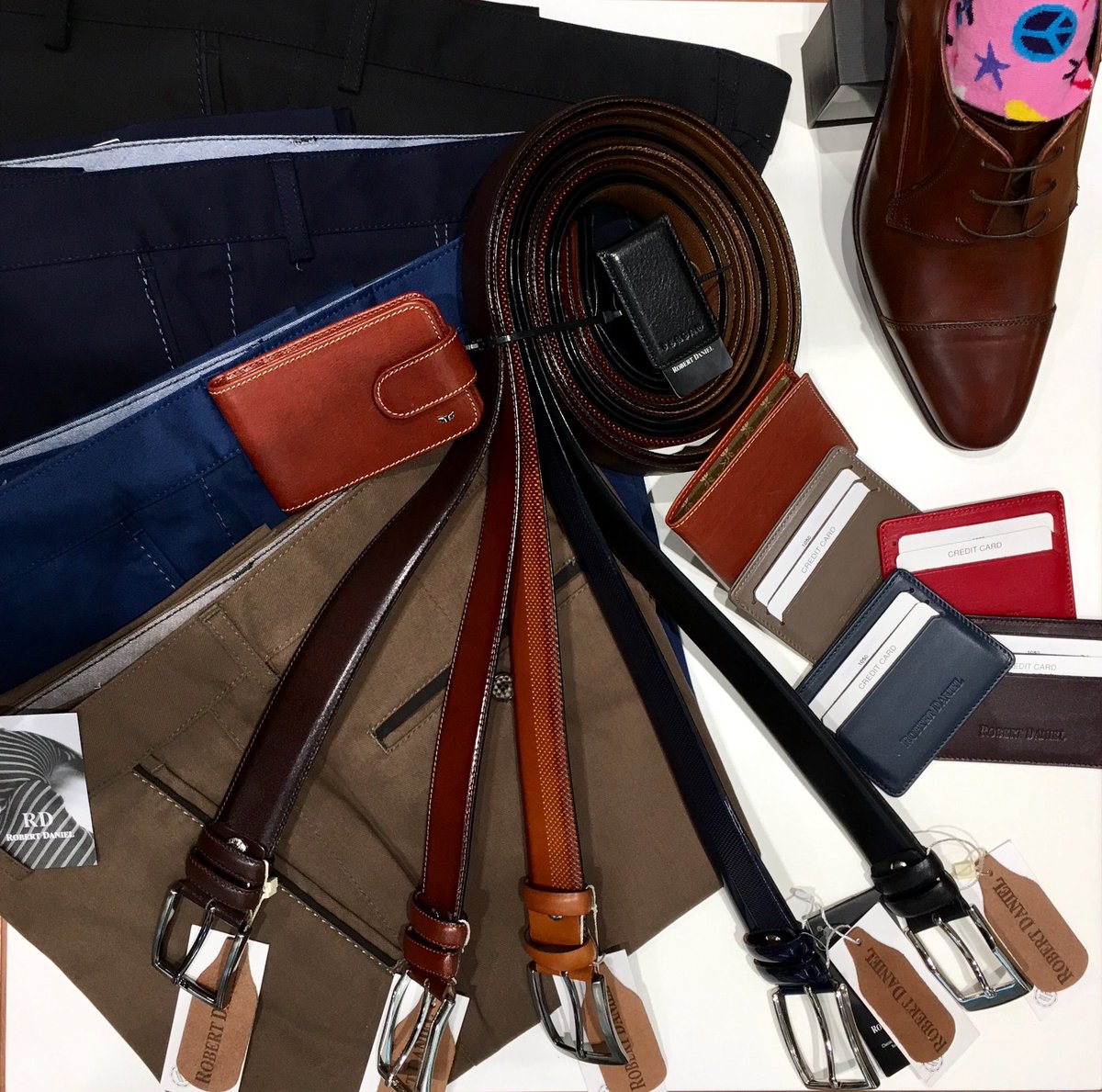 For a touch of #style check out our #accessories to complete your look on #humanrightsday #chinos #learher #belts #wallets #moneyclip #italianleather #shoes #happysocks 
Visit our #stylespecialists today at <a href="/TheMallOfAfrica/">Mall Of Africa</a> &amp; <a href="/VandAWaterfront/">vandawaterfront</a>