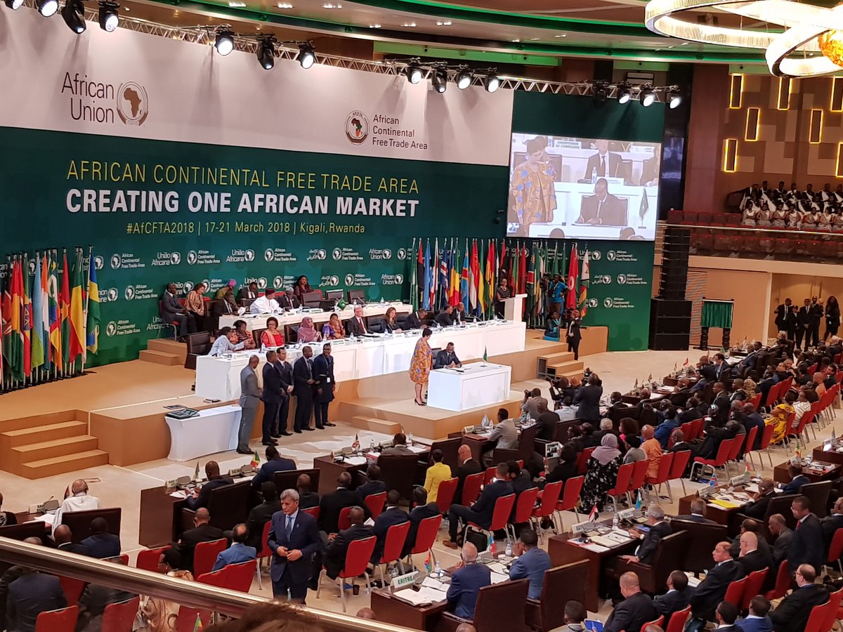 Image result for AFRICAN CONTINENTAL FREE TRADE AREA (AfCFTA2018)