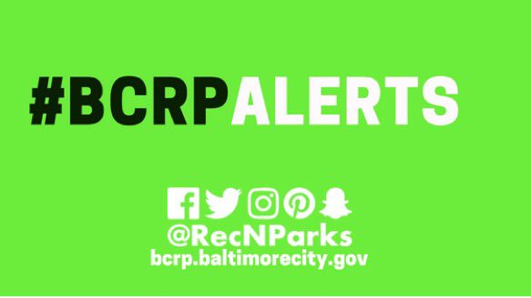 #BCRPAlerts (3/21): Due to <a href="/BaltCitySchools/">Baltimore City Public Schools</a> closing our centers will open at 10am. Meals provided. Visit our website for a list of centers.