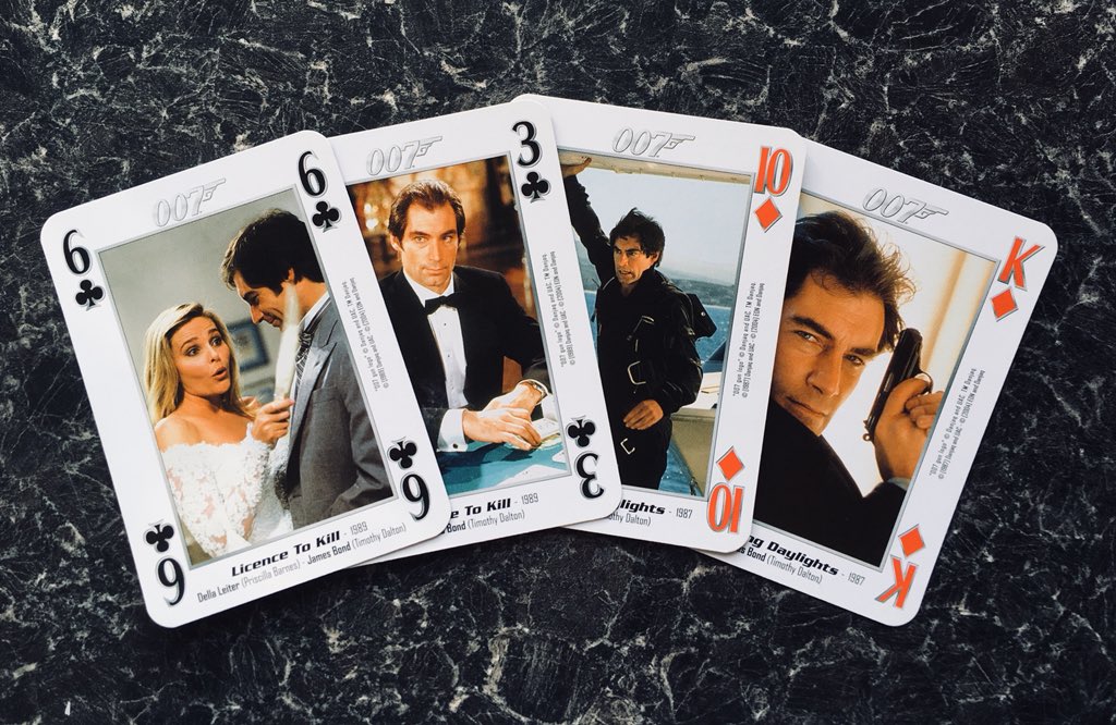 How am I supposed to maintain any sort of poker face with a hand like this? Happy birthday, Timothy Dalton! 