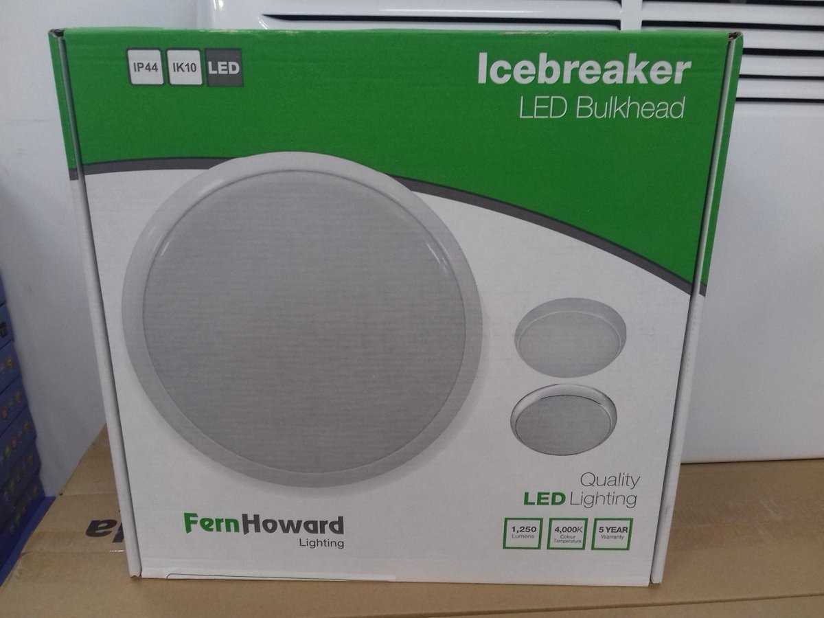 ASKElec's tweet image. Ask are proud to announce we are now stockists for Fern Howard
Lighting. Another brand name added to the ever increasing list of top quality manufacturers.