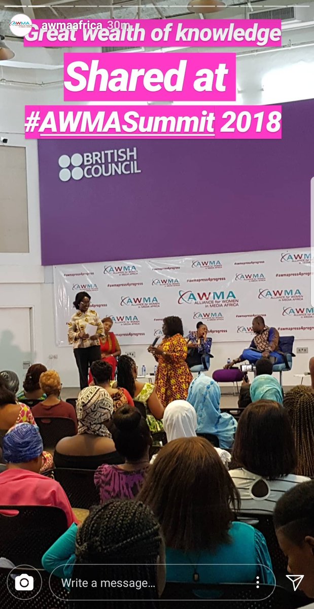 awmaafrica's tweet photo. #AWMApress4progress #AWMASUMMIT #WIMRISING https://t.co/U7hAzu34Ey