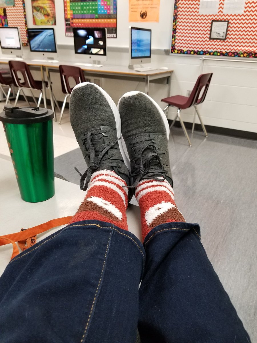 Mrs_Smock's tweet photo. I'm wearing my crazy socks, are you? #WorldDownSyndromeDay https://t.co/kJVwN3beIz