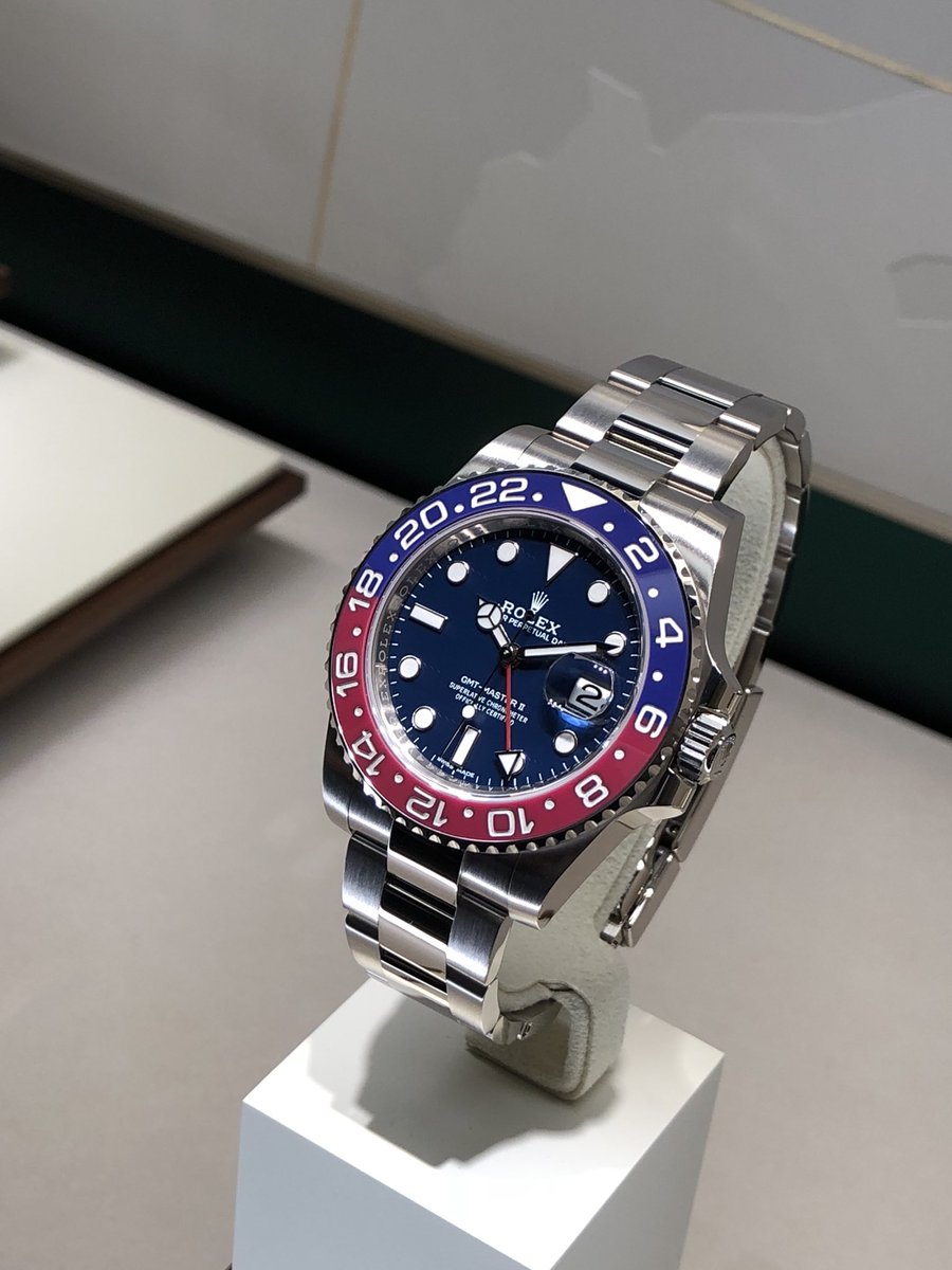 gmt master 2 blue dial