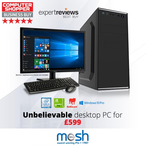 Mesh Computers On Twitter Unbeatable Desktop Pc For Just 599