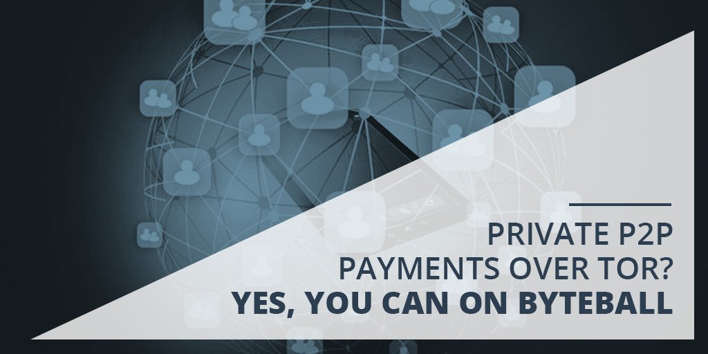 ObyteOrg's tweet photo. Private P2P payments over TOR? Yes, you can on Byteball #Blackbytes #AboutByteball https://t.co/50iwwDy6QK