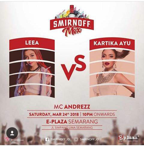 ShootClubbers's tweet photo. Save date !!! #Smirnoff present at @EPlazaSMG .
#shootclubbers #semarang #Indonesian #nightlife #clubbing https://t.co/pySEY26bIn