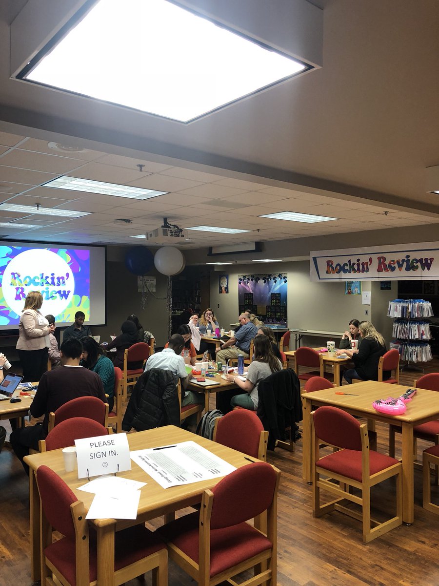 dr_mqiverson's tweet photo. After a rockin’ preview our biology teachers are ready to rock their STAAR review!! @DR_RC @RISDScience @Byoteec @mshollack94  #RISDgreatness https://t.co/bdPPdqA1MY