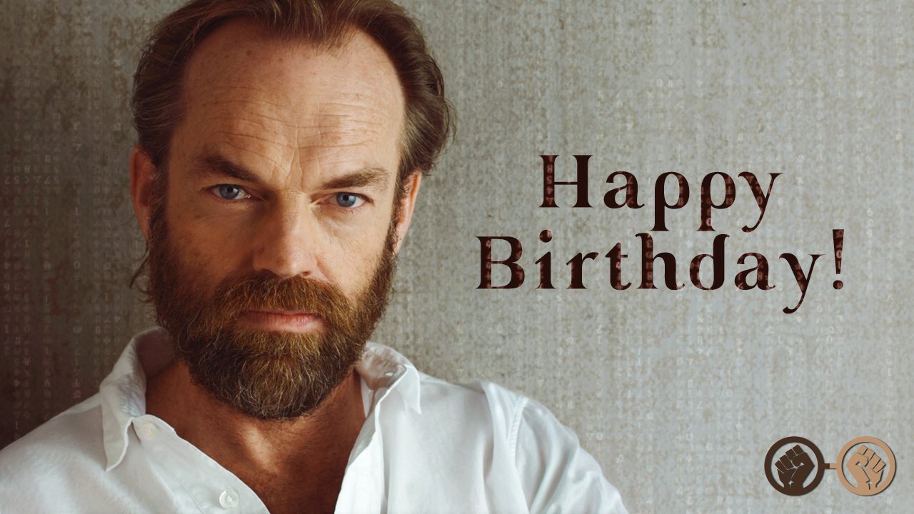 Happy Birthday, Hugo Weaving! The superb actor is 58 today! 