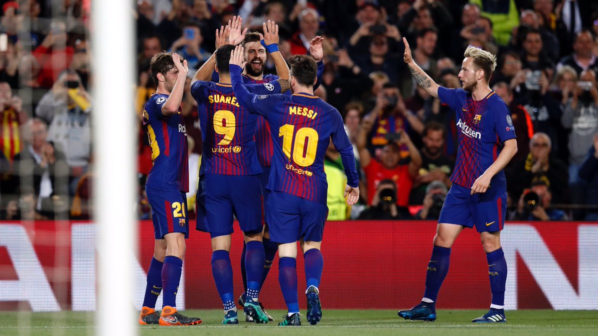 ivanrakitic's tweet photo. Buen resultado y gran partido, pero habrá que dar el 100% en la vuelta ¡Vamos equipo 💪⚽️! #BarçaRoma
A good result in a great match, but we will have to give our best in the second leg #ForçaBarça 🔵🔴 https://t.co/zw7AUorubR