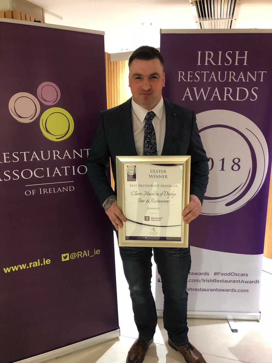 digbyskillylea's tweet photo. News just in from the #irishrestaurantawards. We are delighted to accept this award!!!Well done Claire we are all very proud of you. #foodoscars #lieimember #digbyskillylea #teamwork @restawards https://t.co/bydsmxmJdr