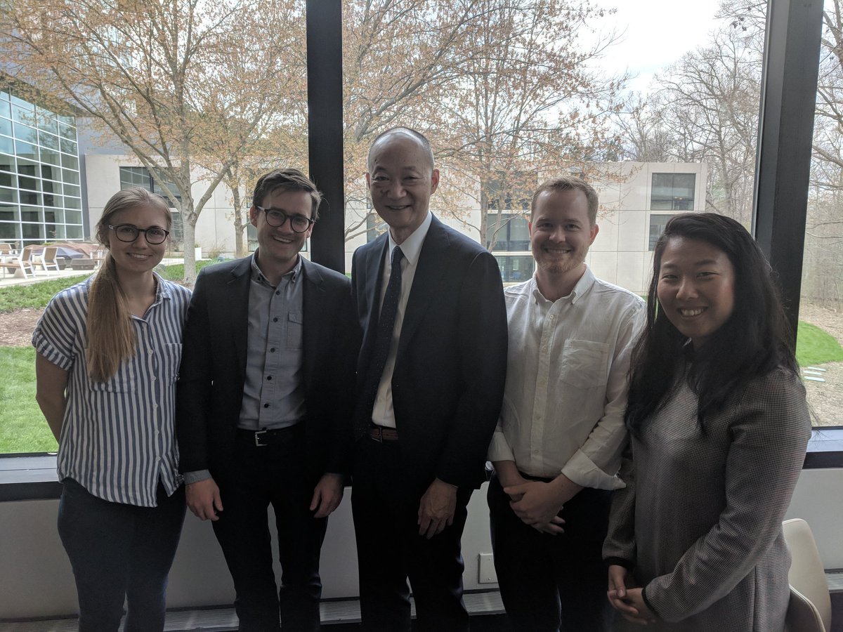 solienergy's tweet photo. What's a great birthday moment for energy wonks? A sit-down lunch with former FERC chairman @NormanCBay for Duke's EDGE Seminar Series ⚡🎂🎉 https://t.co/iqOZBro0Gj