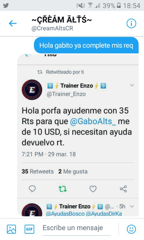 Trainer_Enzo's tweet photo. @CreamAltsCR Era gabo nada mas que se cambio de nombre pero sigue siendo estafador @CreamAltsCR https://t.co/iC2K5ETqGQ