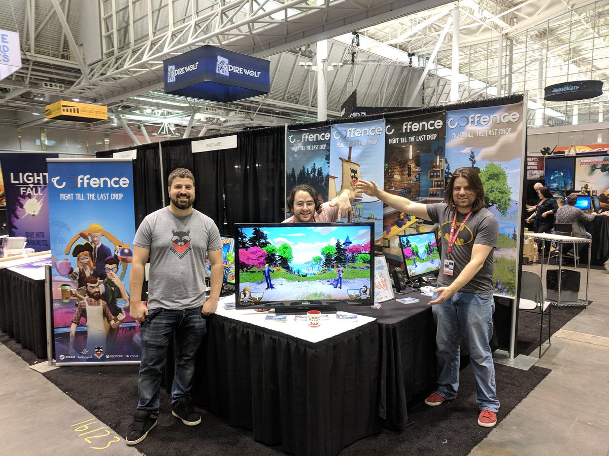 We're ready for #PaxEast2018 !

If you haven't played coffence yet, this is your chance to stop by our booth. It's time for some high stakes cup fencing action! Who will leave with the Pax East cup? ☕☕

#indiedev #coffeelovers #indiegame