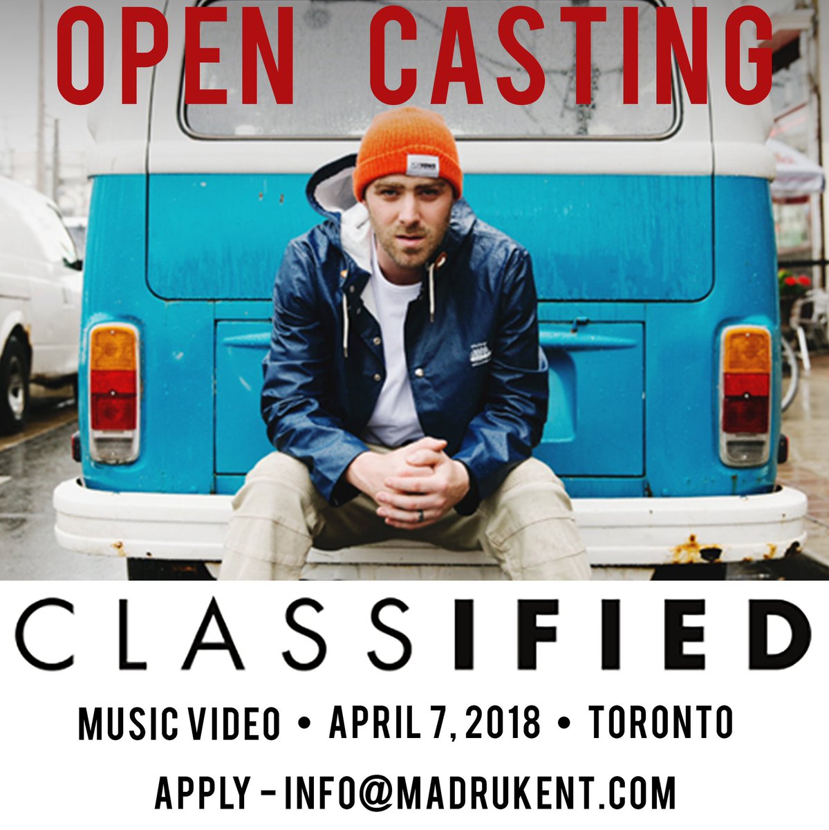 Open casting call to all folks 20+.

Roles of International Diplomats and Distinguished Guests of Prestigious Gala.

***Please include "Classified Music Video" in email subject line when submitting to info@madrukent.com***