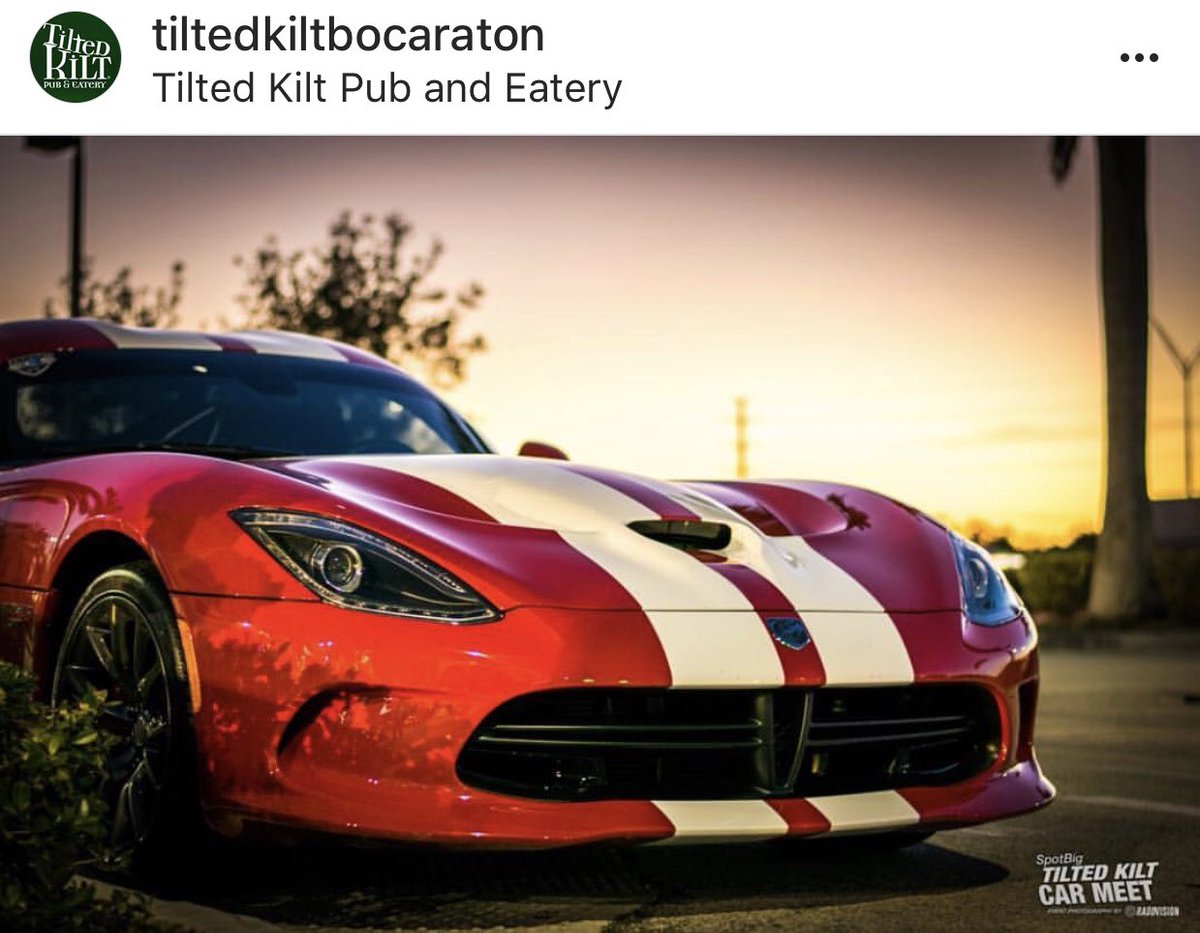 It’s going to be a revved up kind of night tonight!!

The Tri County Mopars take over the parking lot beginning at 8pm! 🚗 💨

Beer Specials, Vodka Specials and of your favorite Kilt staff.

Hosted by Big Spot &amp; TK Carmeet 
📷 Photo by RaddVision