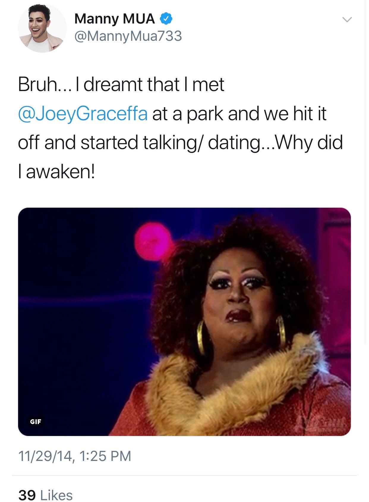 Joey Graceffa on Twitter: “From fan to GBF! My my my, how the tables