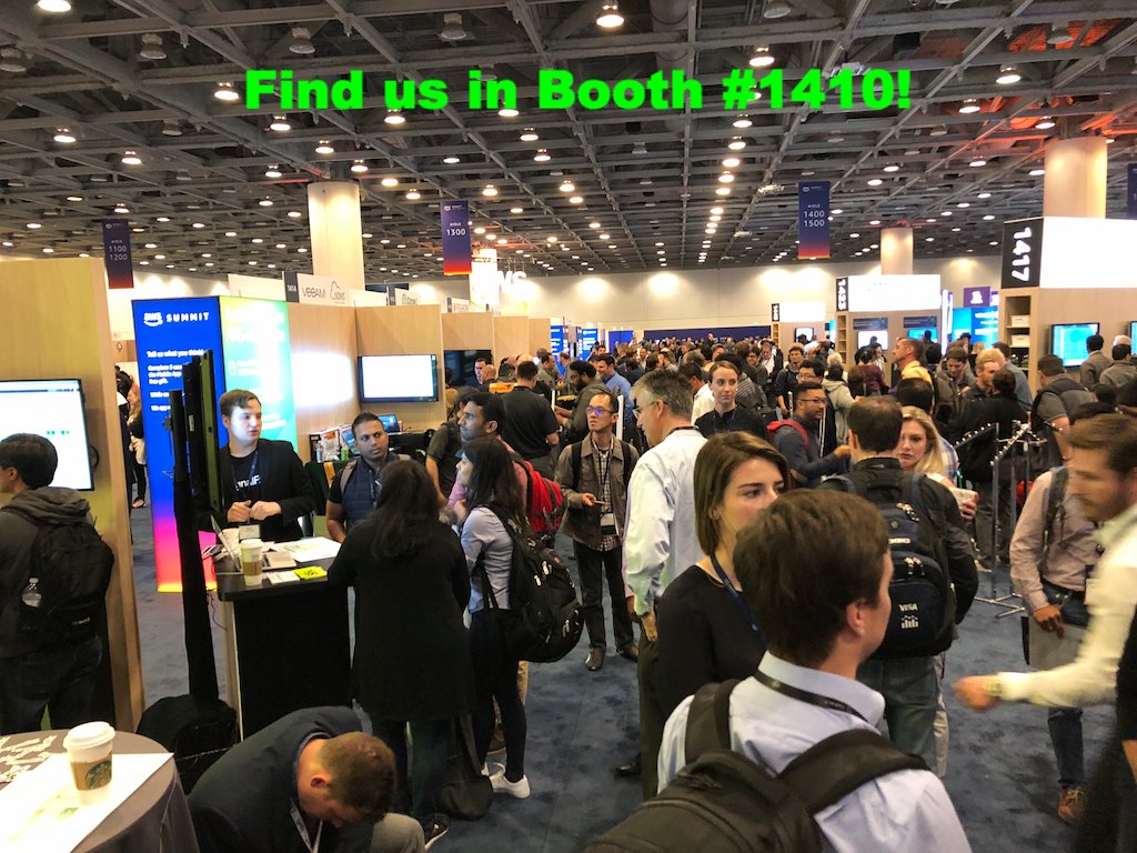 signalfx's tweet image. Using #serverlessapps? Want to monitor all your functions? Visit booth 1410 and get a live demo on how #SignalFx streaming operational intelligence platform monitors #lambda in #RealRealTime! #AWSSummit