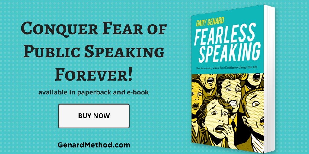 GaryGenard's tweet photo. SPEECH JITTERS? β Grab your copy of Fearless Speaking https://t.co/Sv2FYa0JM0 β Eliminate Your Stage Fright and Nervousness in As Little As 12 days! @GaryGenard #FearlessSpeakingBook #stagefright #FearlessSpeaking #phobia #anxiety #confidence #fearless #HowToBooks #selfhelp https://t.co/o9ggGK48AU