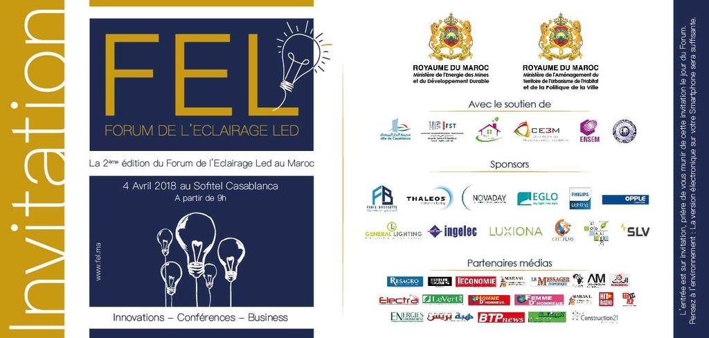 EdiRomuald's tweet photo. AM Architecture du Maroc est présente au Forum de l'Eclairage du Maroc ce 04 Avril 2018 au Sofitel Casablanca #Morocco #Maroc #Eclairage #Innovations https://t.co/Oz6bu3H2ND