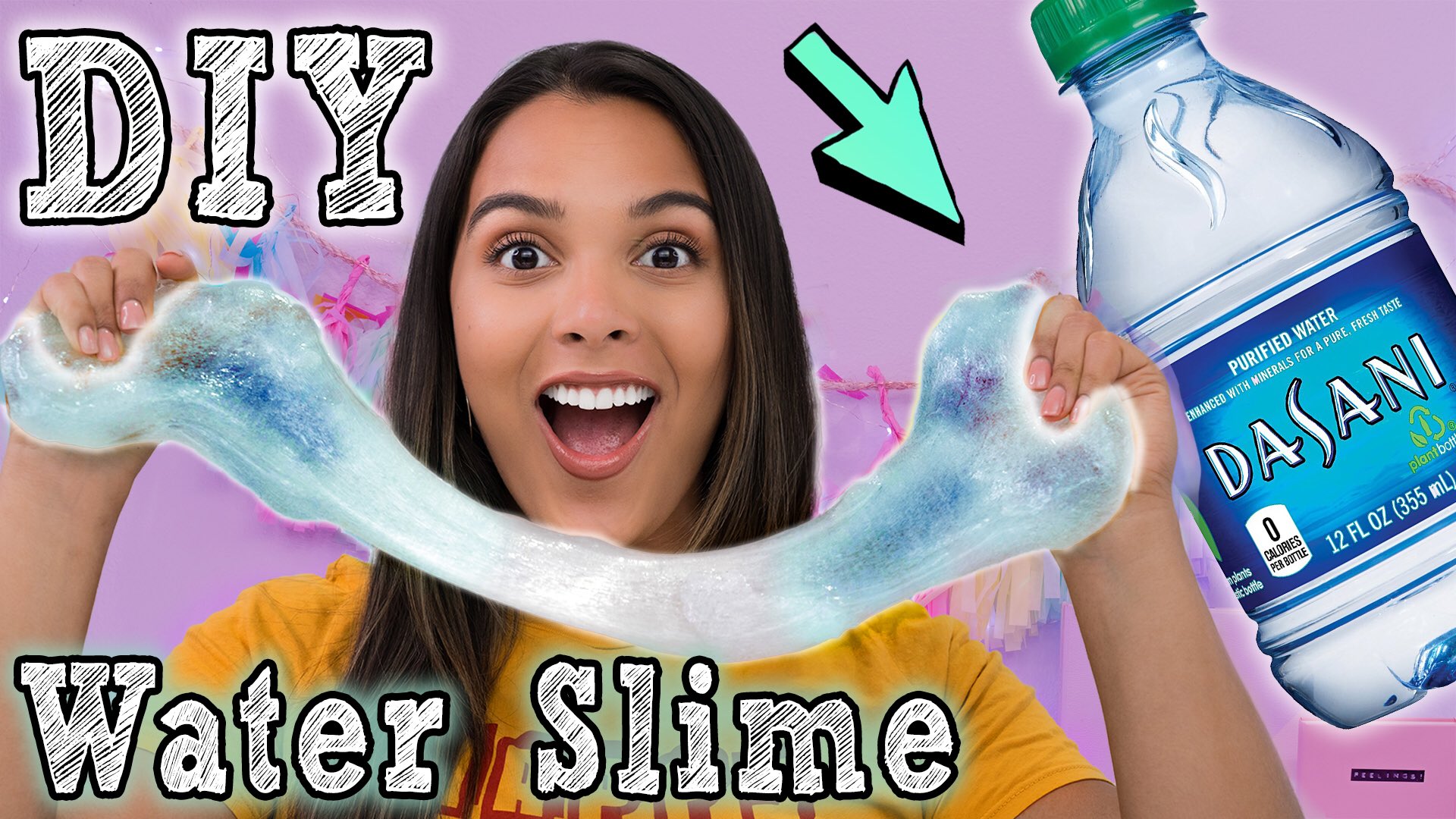 natalies outlet on X: DIY WATER SLIME!💧 Testing Slime WITHOUT