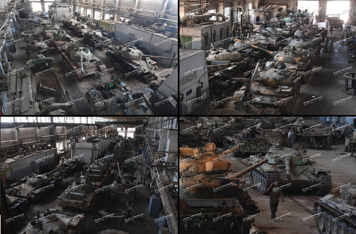 На бронетанковом ремонтном заводе в Хомсе находится более 900 боевых бронированных машин армии Сирии Хомсе, боевых, снимков, число, количества, армии, спутниковых, бронированных, машин, несколько, всего, составляло, переворота, десятков, быстро, начала, росло, усиления, действий, количество