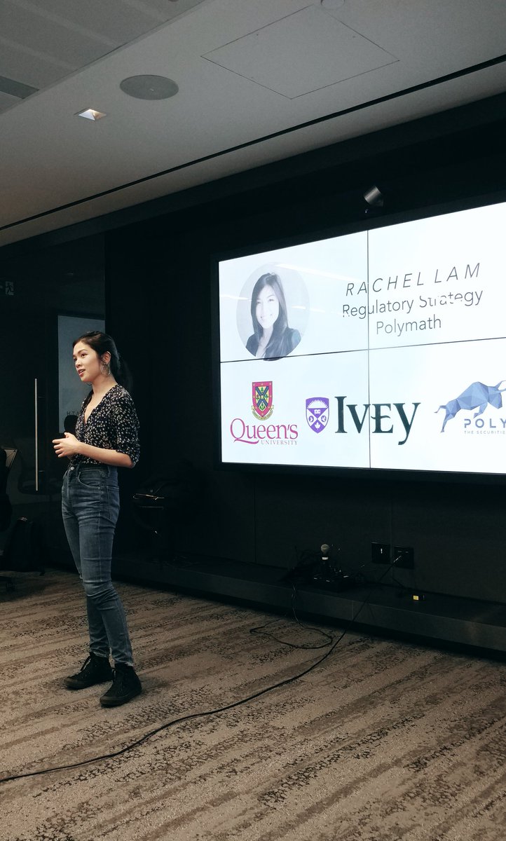 myCryptoHippo's tweet image. We had two amazing guests from @PolymathNetwork visit us yesterday and share their stories: Rachel and Graeme, thank you for inspiring our students! We also can't wait to see Polymath achieve more awesome things 🙌