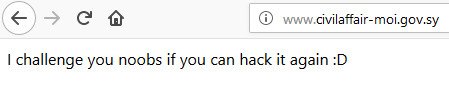 MalwareInt's tweet photo. After 8 months of inactivity, #Hacktivism group of #Syria, anti-#Assad, SRS returns to the attack exploiting the weaknesses in servers that host Syrian gov websites. Admin of one server wrote "I challenge you noobs if you can hack it again". Syrian war in bytes! #CRIPRO #MALINT https://t.co/6BtBdbYTOV
