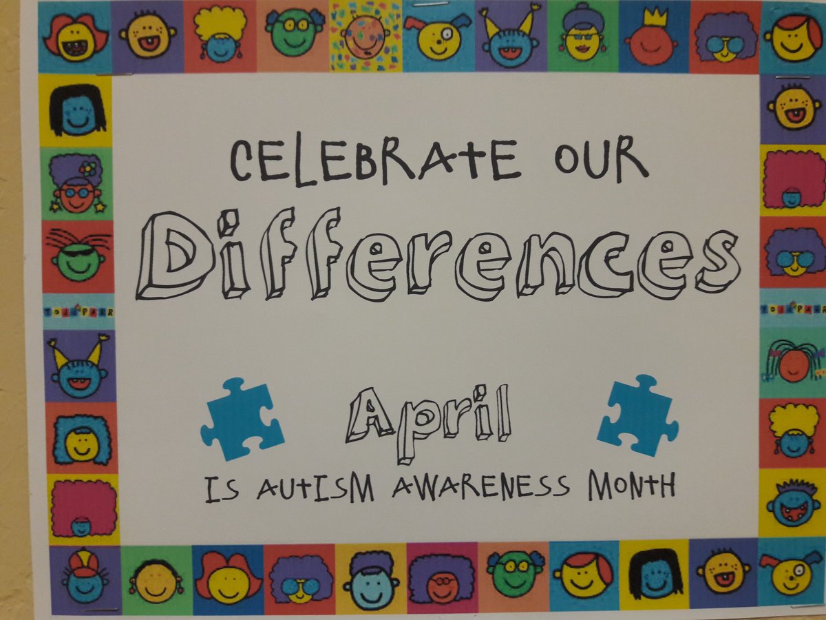 LJM33478's tweet photo. In a world where you can be anything, be kind. Celebrating Autism Awareness @SeminoleTrails  #ASDproud  #autismawareness #choosekind #kidsdeserveit https://t.co/glkZvpCNab