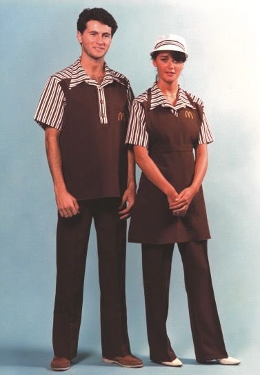 taco bell uniform 1980s